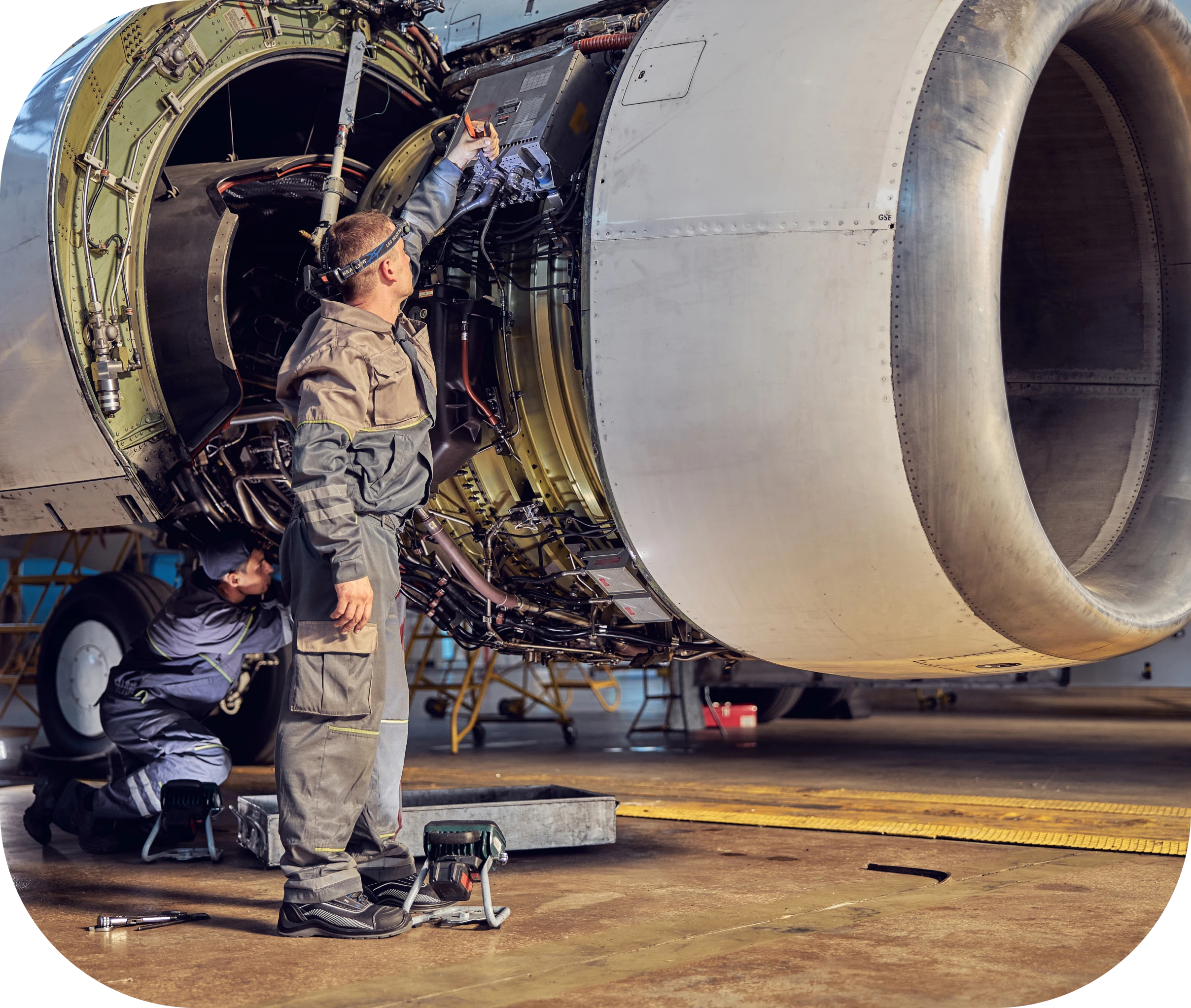 Desarrollamos soluciones químicas para la industria aeroespacial